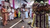 Avabhrathotsava and Dhwaja Avarohana - Day 7 of Annual Shashthi Festival at Shrimath Anantheshwar Temple Vittla (19 Dec 2023)